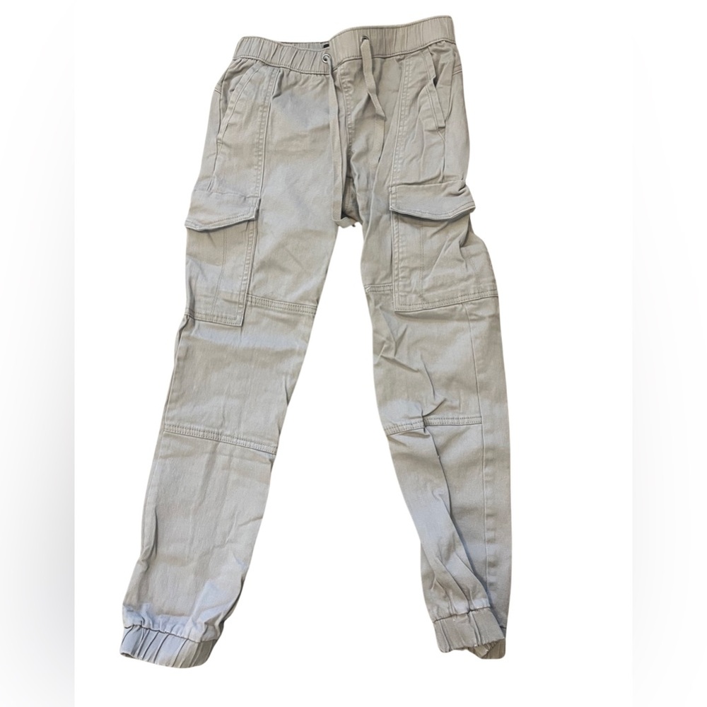 Cargo jogger pants with drawstring